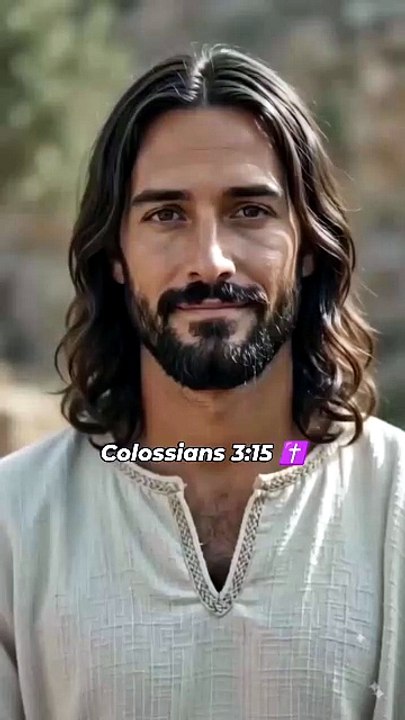✅ Colossians 3:15 "Let the peace of Christ rule in your hearts." ❤️🙏