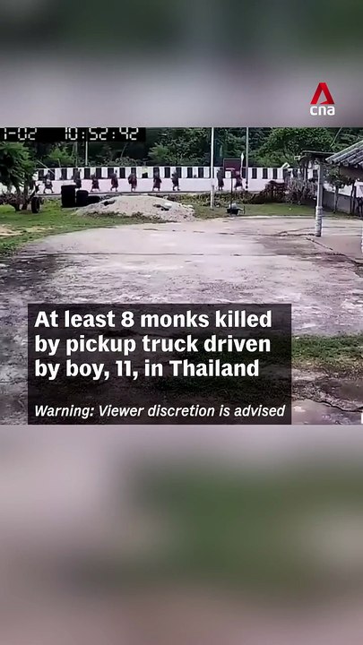 Drame en Thaïlande : Un enfant de 11 ans fonce dans un cortège au volant du camion de ses parents, pris sans autorisation - Huit moines bouddhistes tués et dix autres blessés