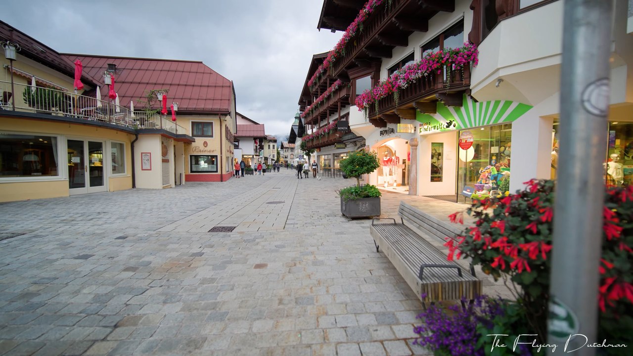Sankt Johann in Tirol Scenic Village Tour 4K 60fps