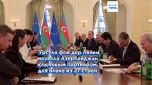 ЕС ищет решения на Южном Кавказе: Урсула фон дер Ляйен провела переговоры с Ильхамом Алиевым