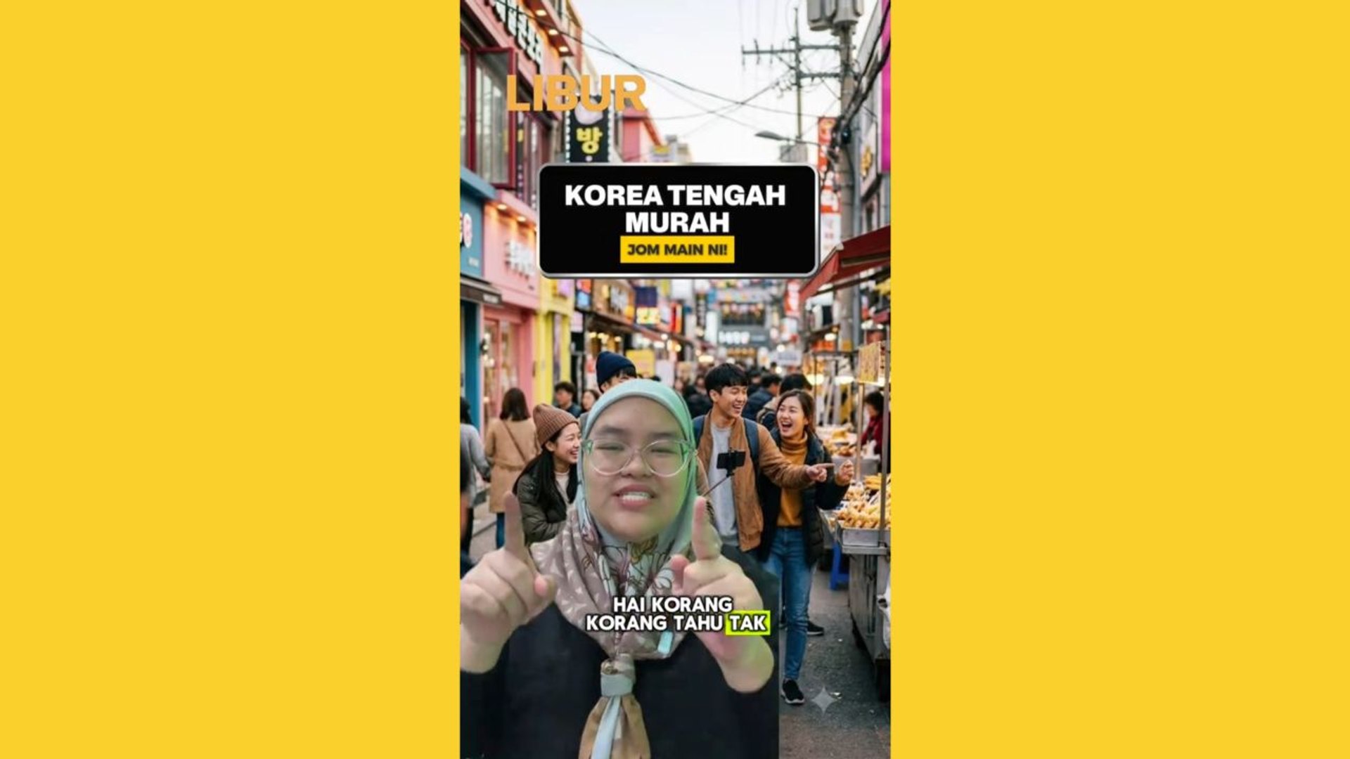 ⁣Korea Tengah Murah, Ini Tip Travel Bajet Yang Korang Boleh Cuba