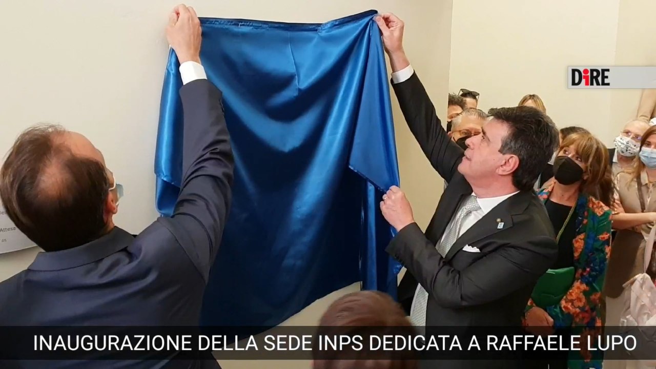 A Bergamo nuova sede Inps intitolata a Rosario Lupo