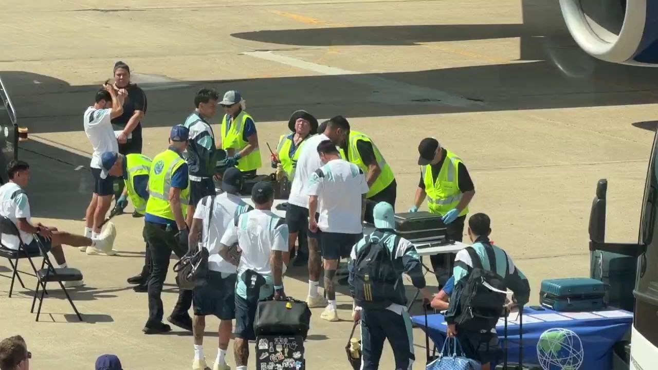 Arjantin Milli Takımı'nın Miami'de dedektörle aranmasına Lionel Messi'nin tepkisi. 😅