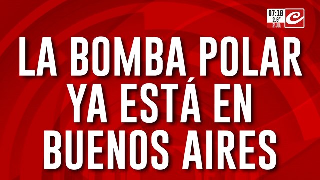 La ola de frío llegó a la ciudad y hay temor por posible faltante de gas