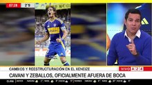 El emotivo adiós de Edinson Cavani a Boca: "Fue una de las tristezas más grandes de mi carrera"