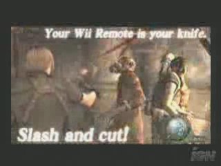 Resident Evil 4 wii edition trailer