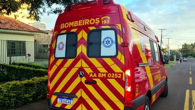 Motociclista fica ferido em acidente no Pioneiros Catarinenses