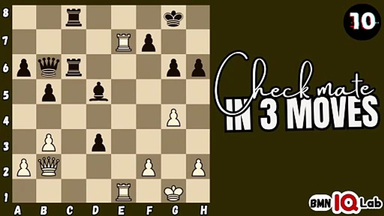 #ChessAddiction ♟️ Can you checkmate in 3 moves? (Part 91) (White to play)♟️