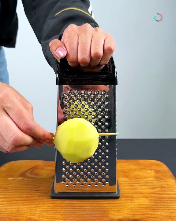 When your potato meets the perfect spin 🥔✨