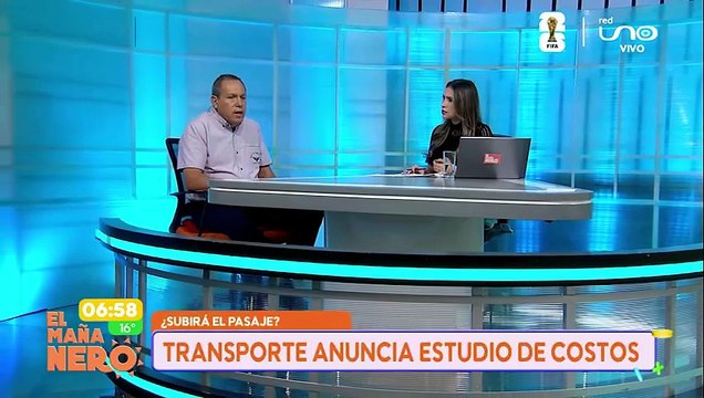 Transporte anuncia estudio de costos para el pasaje