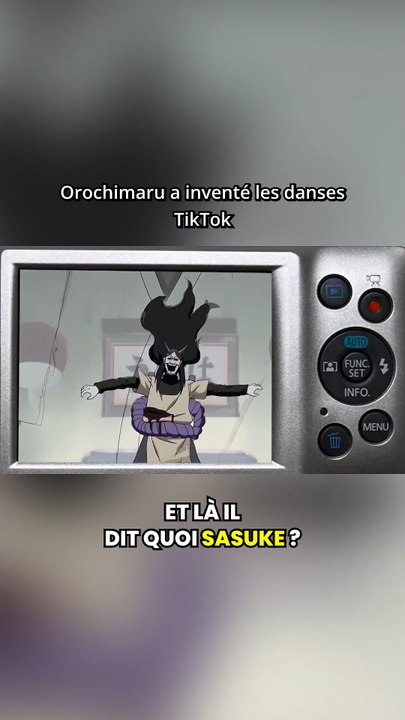 Orochimaru a inventé les danses TikTok