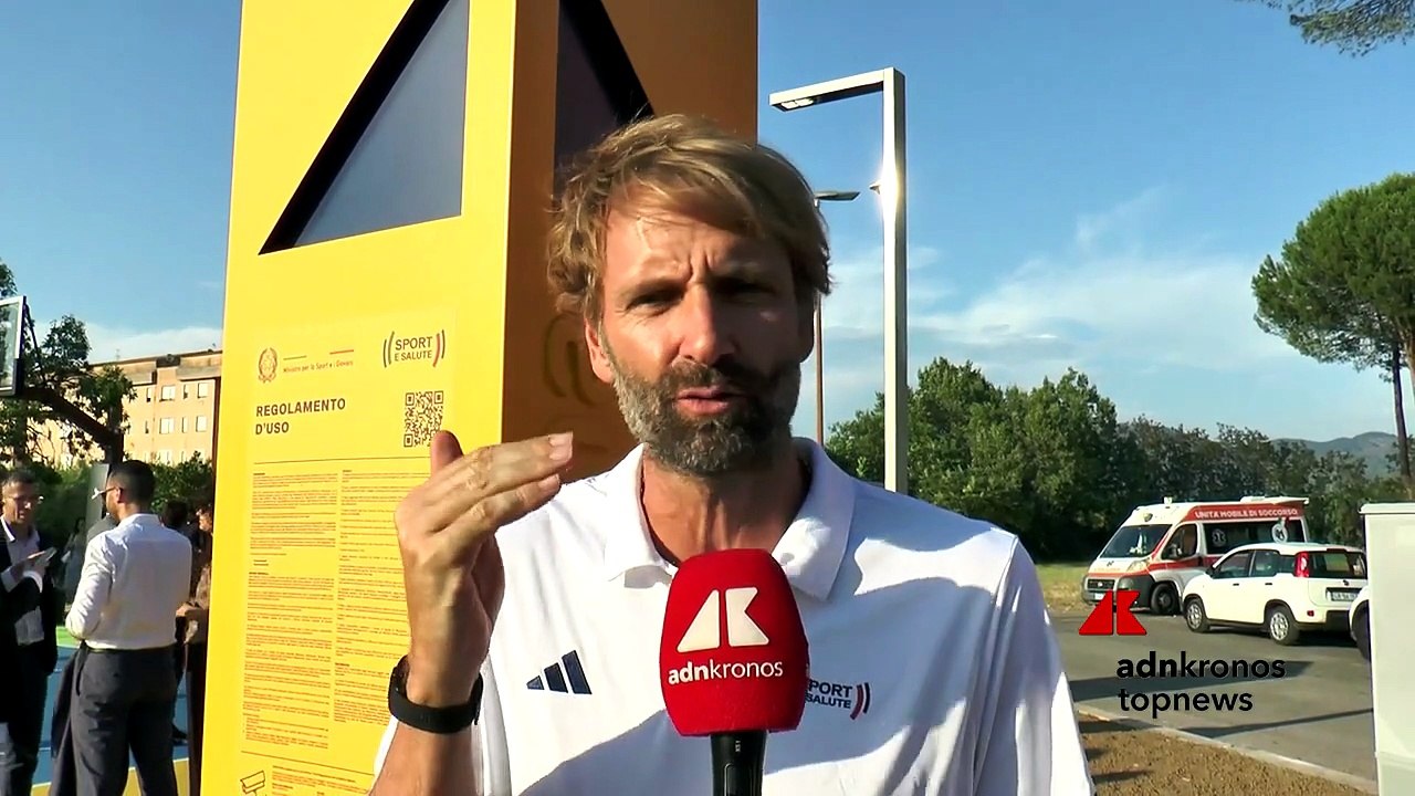 Rosolino (Sport e Salute): "Playground e spazi gratuiti aiutano a creare cultura sportiva e punti di ritrovo per i giovani"