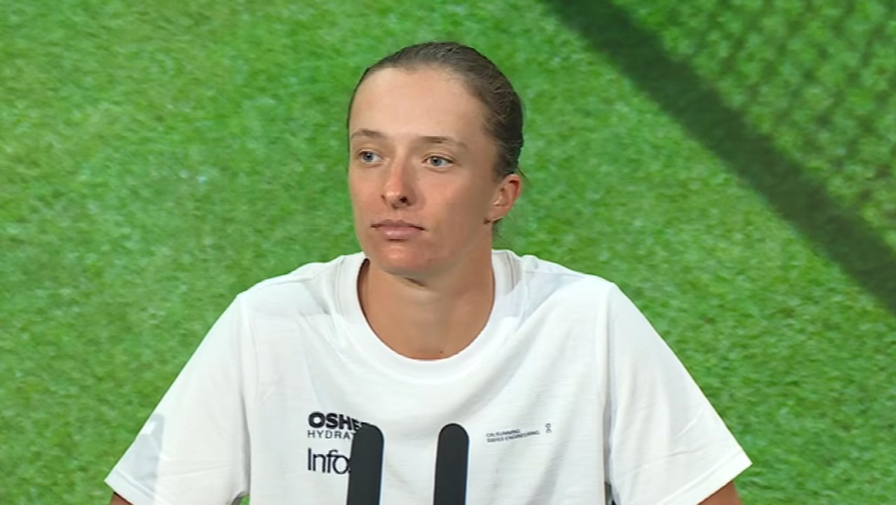 Wimbledon 2026 - Iga Swiatek : "Le gazon a changé... ça ne glisse plus comme il y a dix ans"