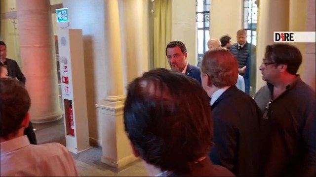 Salvini presenta la fidanzata Francesca Verdini a Vannacci