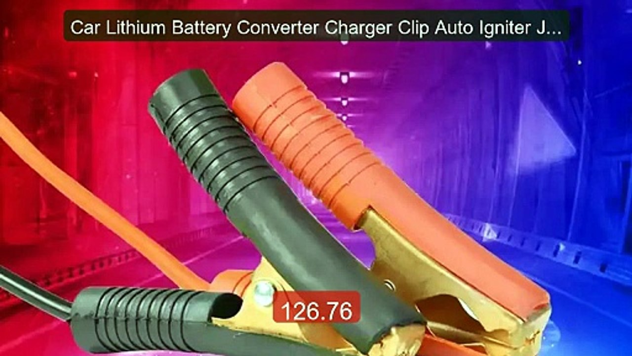 Car Lithium Battery Converter Charger Clip Auto Igniter Jump S... -- Hot Deal 2026 | Limited Offer!