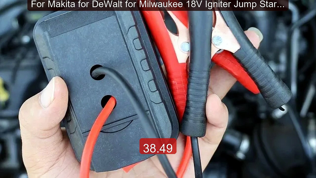 For Makita for DeWalt for Milwaukee 18V Igniter Jump Starters Car a... -- Top Rated 2026 | Buy Now!