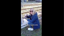 El video del extraño ritual en el lugar de la trágica muerte de Ernestina Pais que generó polémica