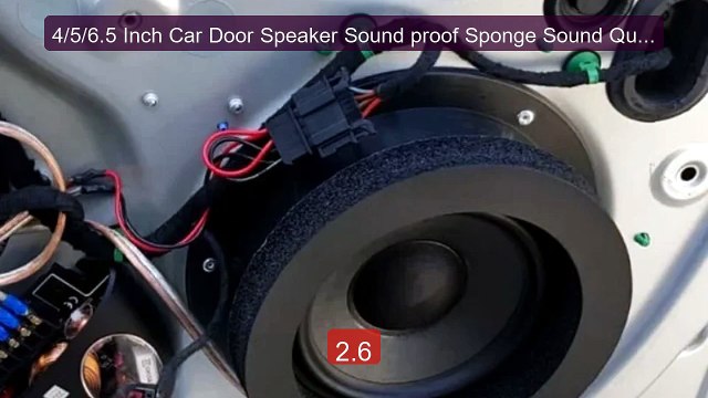 4/5/6.5 Inch Car Door Speaker Sound proof Sponge Sound Quality Impr... Top Rated 2026 | Buy Now!