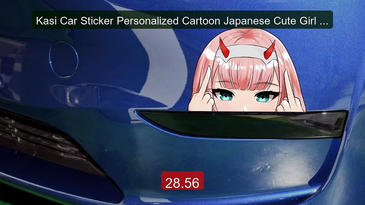 Kasi Car Sticker Personalized Cartoon Japanese Cute Girl An... -- Top Pick 2026 | Unbeatable Price!