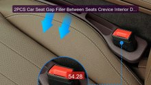 2PCS Car Seat Gap Filler Between Seats Crevice Interior Dec... -- Top Pick 2026 | Unbeatable Price!