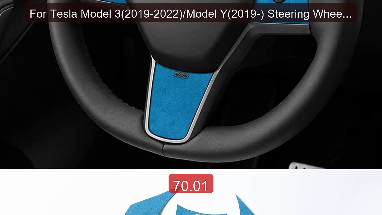 For Tesla Model 3(2019-2022)/Model Y(2019-) Steering Wheel Trim Fr... -- Best Deal 2026 | Shop Now!