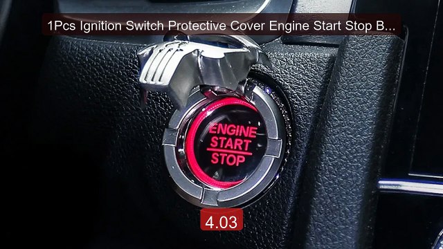 1Pcs Ignition Switch Protective Cover Engine Start Stop Button... Hot Deal 2026 | Limited Offer!
