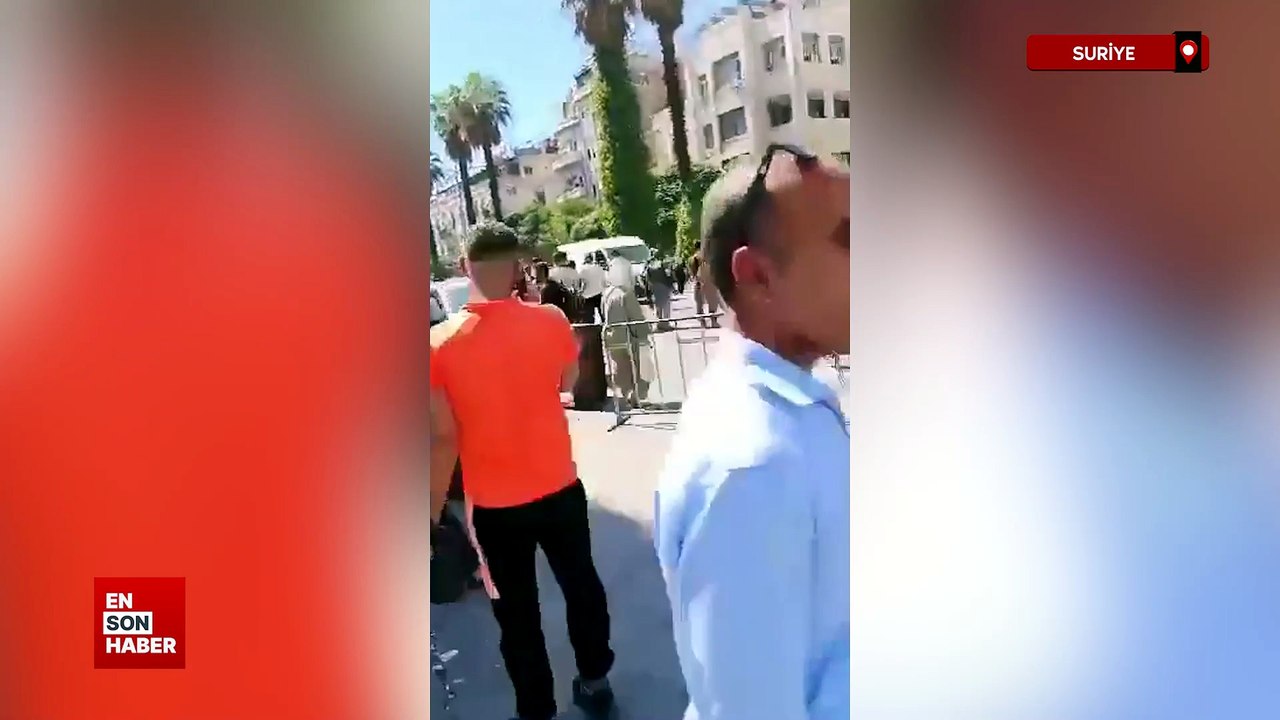 Suriye'de bir kafede patlama meydana geldi