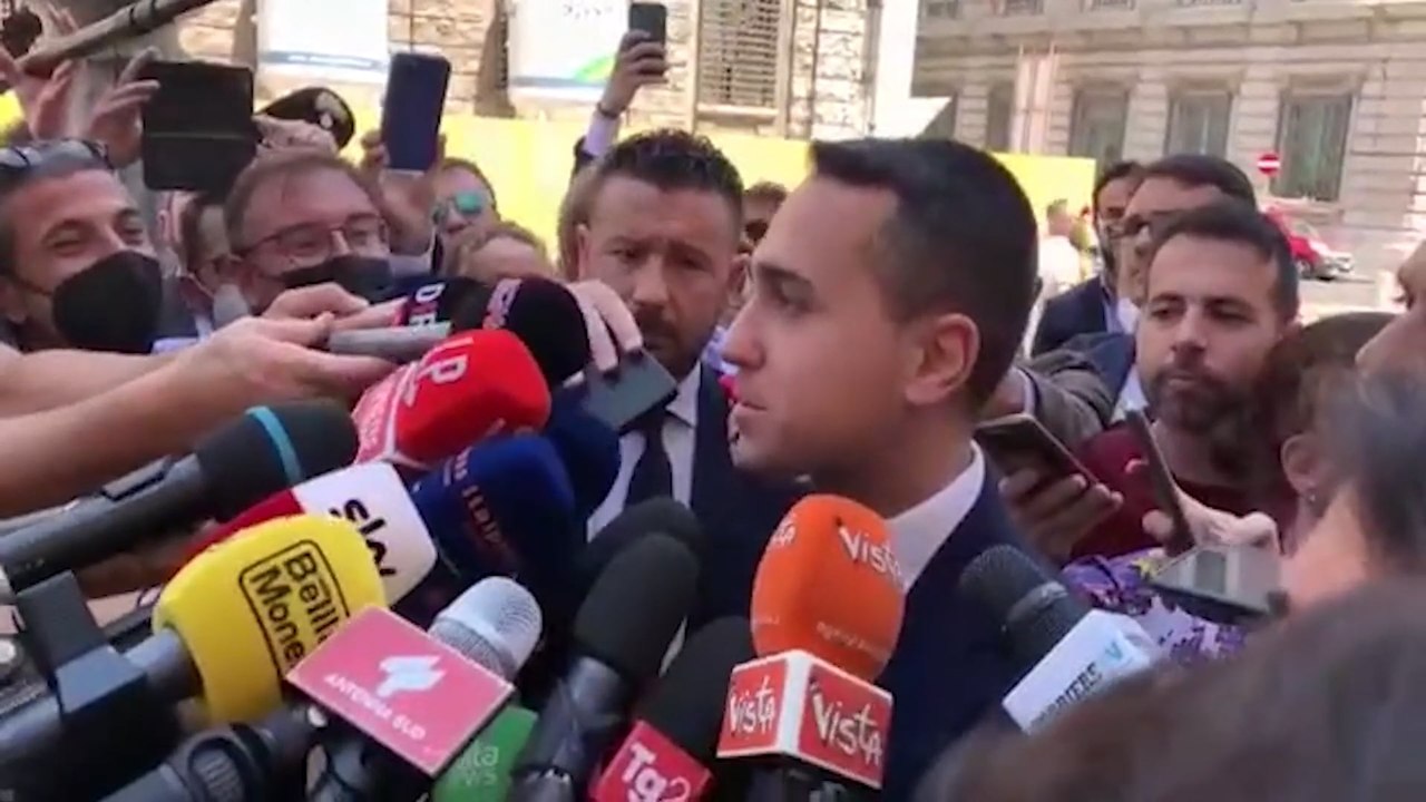 Di Maio: "Il mio M5S non sfasciava i governi. L'agenda Draghi va portata avanti"
