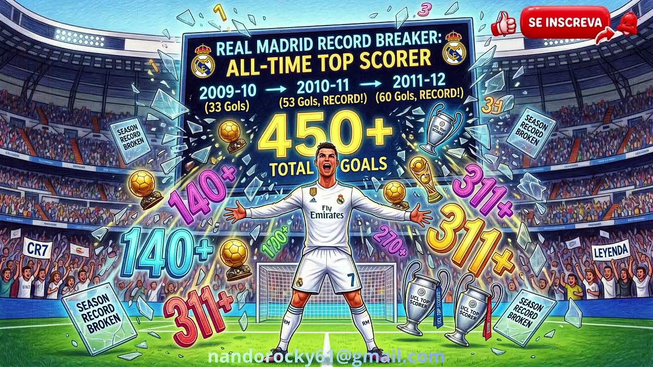 CRISTIANO RONALDO = CR7 = O GAJO = OS IMPERADORES DO FUTEBOL