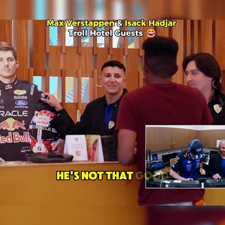 Max Verstappen Troll Hotel Guests #formula1 #f1