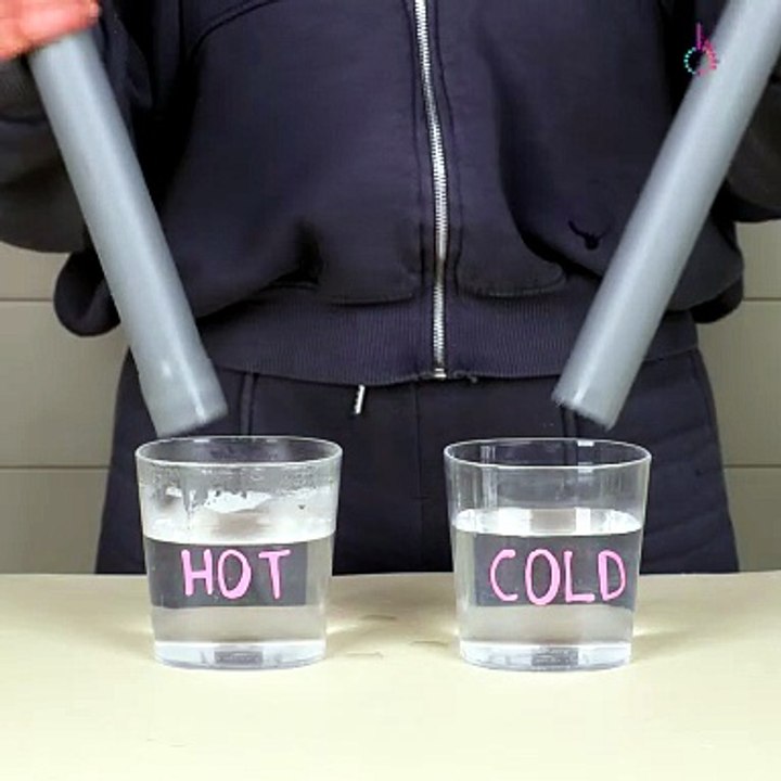 Hot and cold water test the pipes 🚿⚡