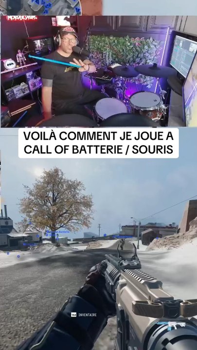 Call of duty Batterie / Souris