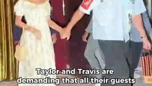 Taylor Swift and Travis Kelce's reported wedding preparations at Madison Square Garden are currently underway