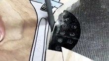 Giant Adjustable Wrench Wood Drawing ASMR 🔧 | Oddly Satisfying Wood Cutting Sounds #TOPG7ASMR