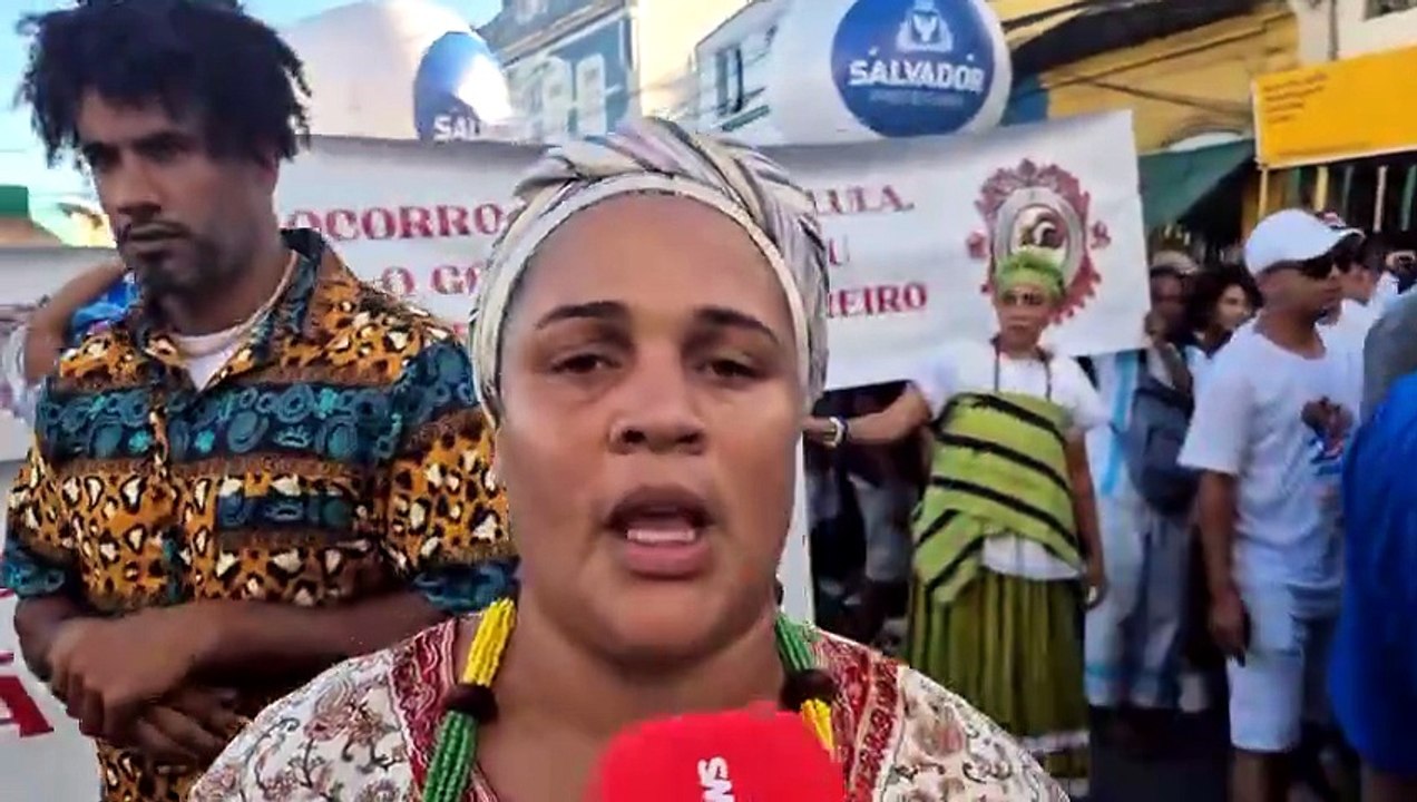 2 de julho: Membros de terreiro demolido no Parque de Pituaçu protestam e pedem ajuda a Lula