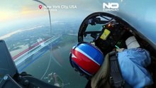 França: equipa de acrobacia aérea sobrevoa Nova Iorque em aniversário dos EUA