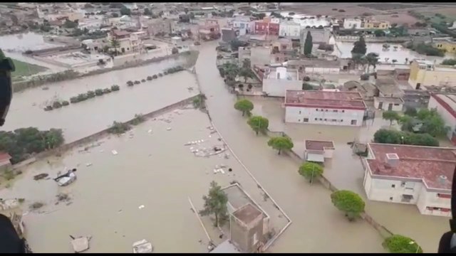 Emergenza maltempo nel Trapanese, allagata la frazione di Salinagrande