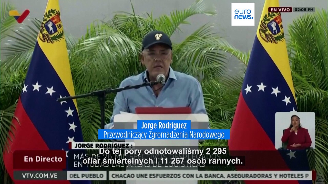 Wenezuela: co najmniej 2295 ofiar trzęsienia ziemi, kryzys medyczny narasta