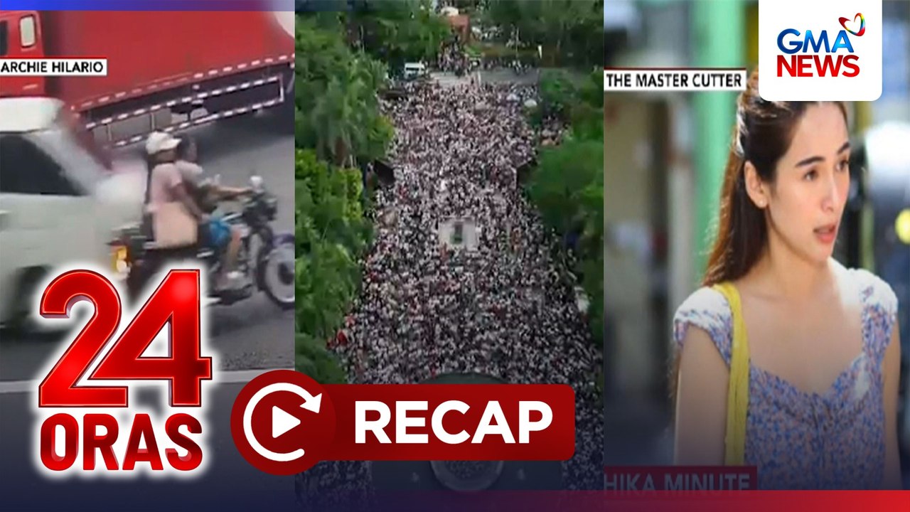 24 Oras: (Part 2) Ika-3 araw ng rally ng Iglesia ni Cristo; Mag-asawang nabangga ng tricycle, sinalpok muli ng motorsiklo; Jennylyn Mercado sa "The Master Cutter," atbp