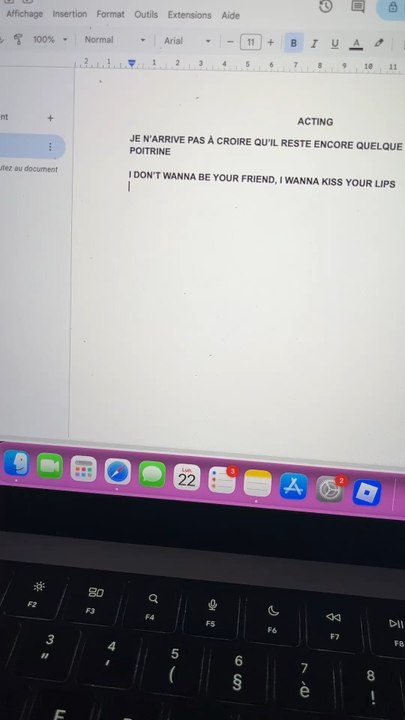 PRÉPAREZ UN ACTING AVEC MOI