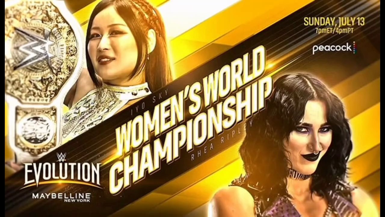 WWE Evolution 2025 - Rhea Ripley vs Iyo Sky (Women's World Championship)