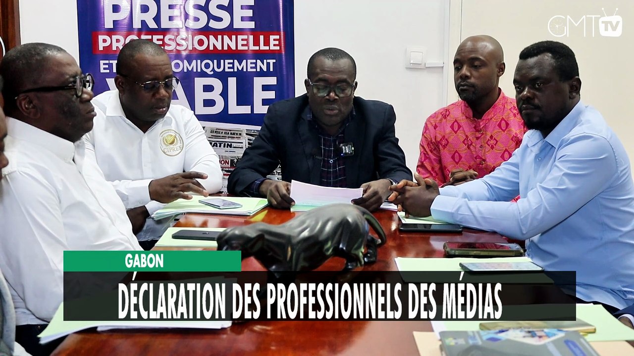 [#Déclaration] Gabon : Déclaration des professionnels des médias