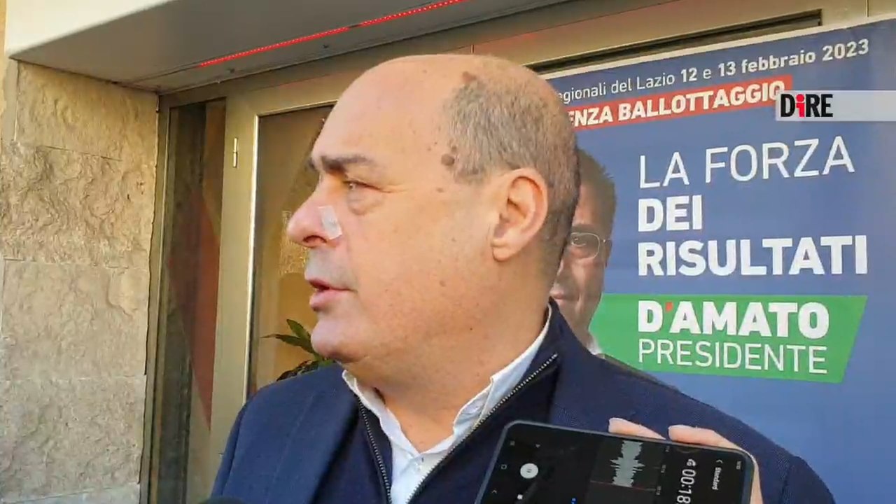 Regionali Lazio, Zingaretti: "Scegliete la lista che volete, ma votate D'Amato"