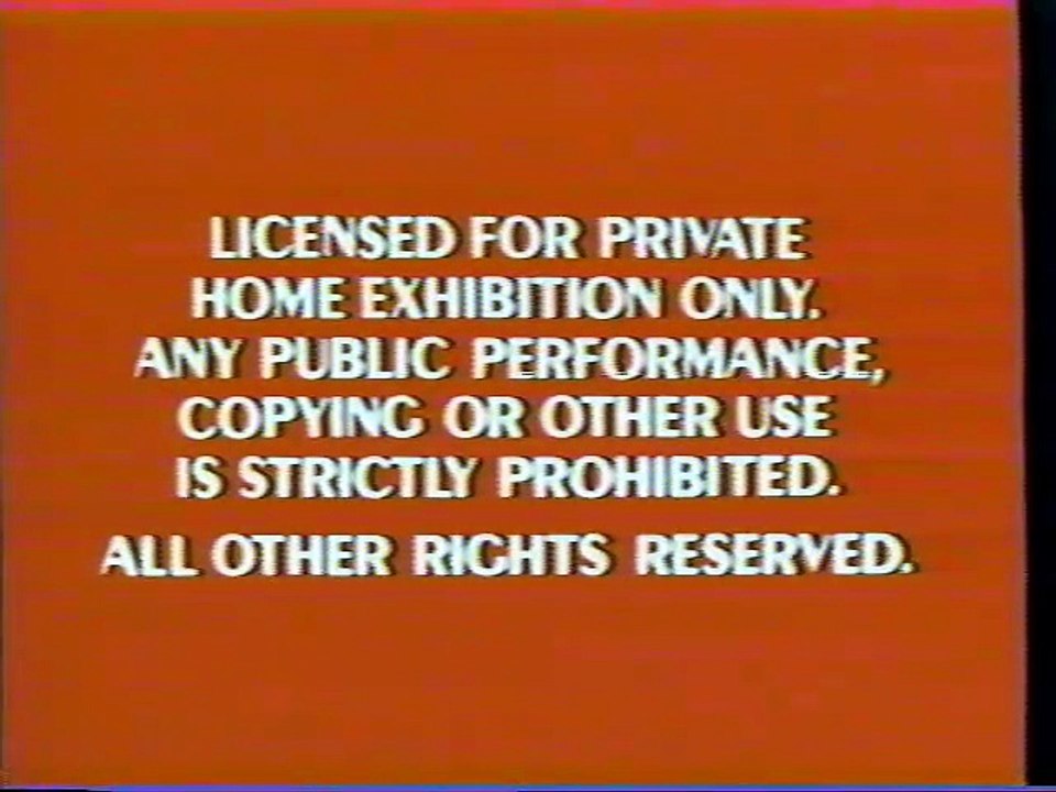 Opening to Bedknobs and Broomsticks 1987 VHS