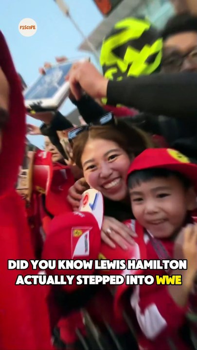 Lewis Hamilton in WWE 🤯 #formula1 #f1