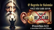 PARE DE REJEITAR_ A Instrução de Provérbios 8_33 que TRANSFORMA Sua Vida