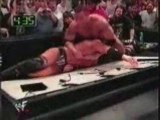 WWE Bloopers The Rock Can't Break The Table