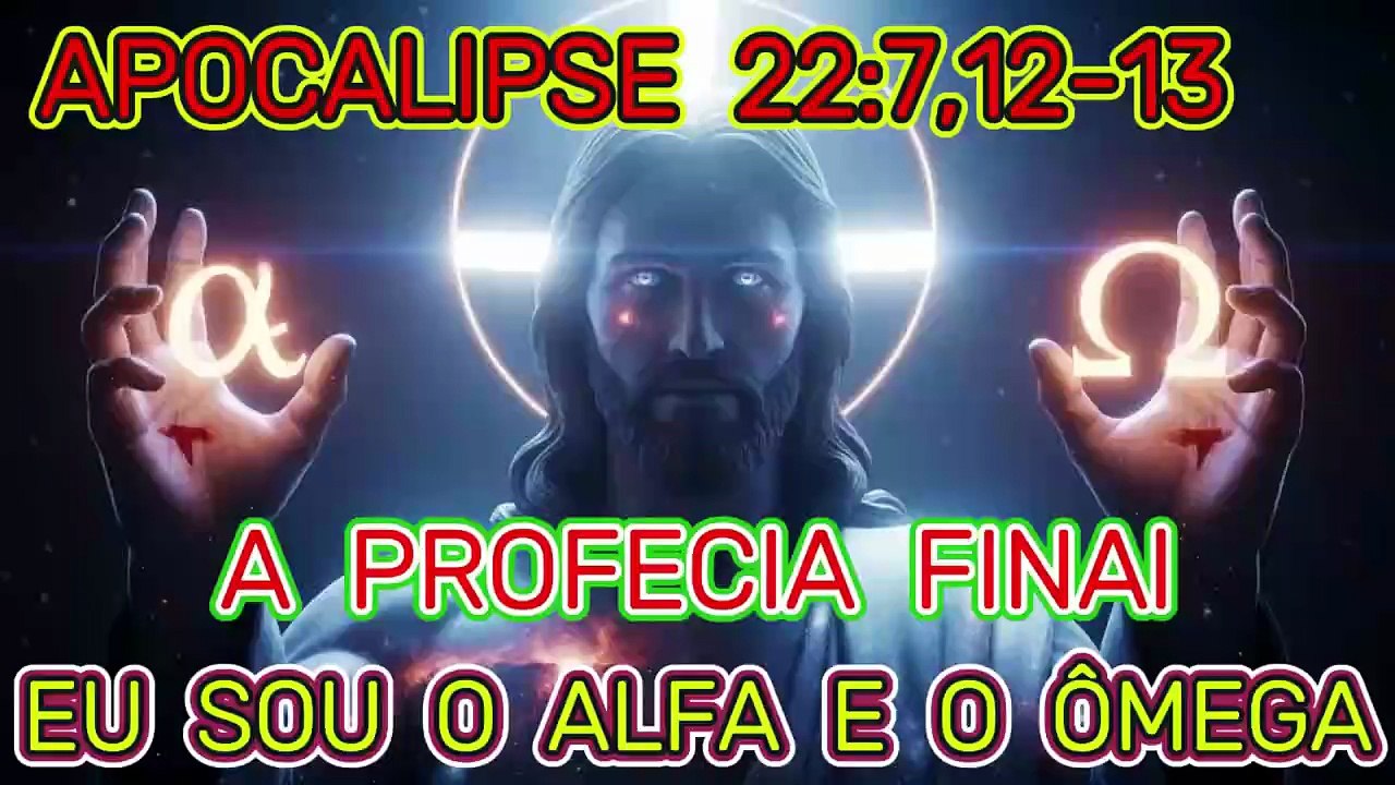 O ALFA E O ÔMEGA, A PROFECIA FINAL_ Jesus Realmente Está Voltando_ - FIM DOS TEMPOS -APOCALIPSE 22_7