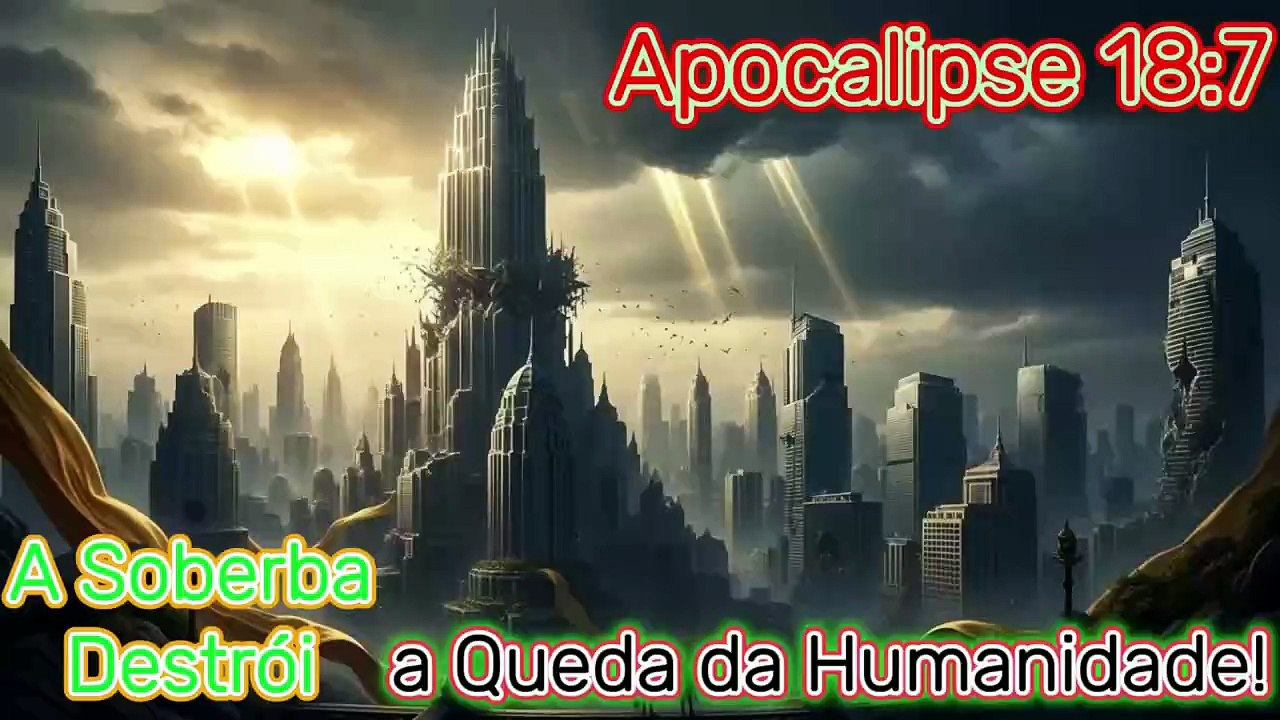 A Soberba Destrói_ Apocalipse 18_7 Desvenda a Queda da Humanidade!