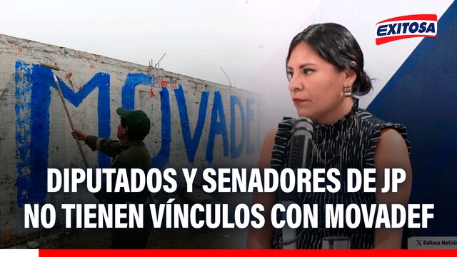 Diputados y Senadores de JP no tienen vínculos con Movadef, asegura diputada electa